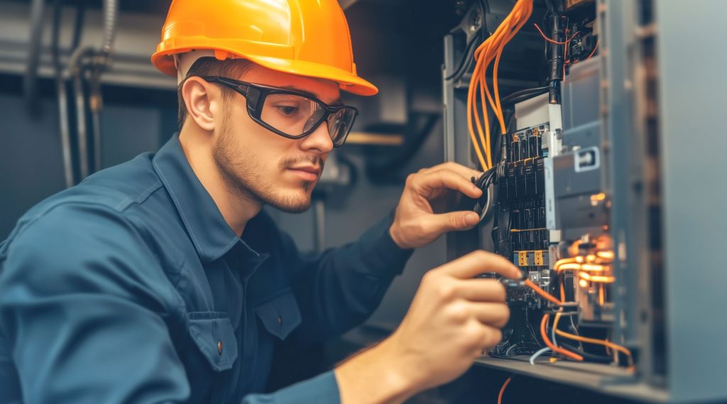 electrician-in-safety-helmet electrician-in-safety-helmet