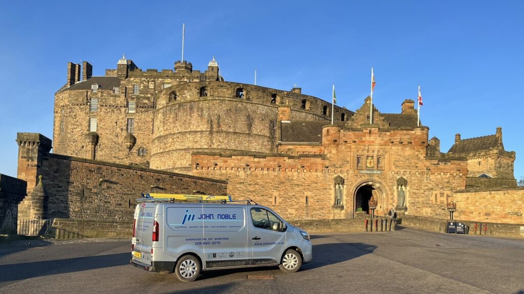 edinburgh-castle-esplanade Jonh Noble at Edinburgh Castle